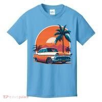 A Classic Car Parked In Front Kids T-Shirt thumb 0