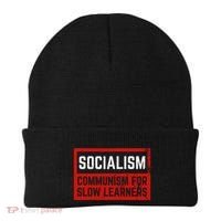Anti Communist Capitalist Libertarian Anti Socialism Beanie thumb 0