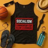 Anti Communist Capitalist Libertarian Anti Socialism Tank Top thumb 4