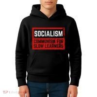 Anti Communist Capitalist Libertarian Anti Socialism Kids Hoodie thumb 4