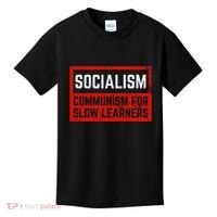Anti Communist Capitalist Libertarian Anti Socialism Kids T-Shirt thumb 0