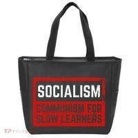 Anti Communist Capitalist Libertarian Anti Socialism Tote Bag thumb 0