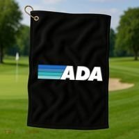 Ada Cardano Cryptocurrency Logo Golf Towel thumb 1