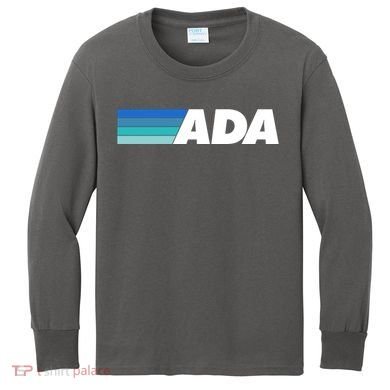 Ada Cardano Cryptocurrency Logo Kids Long Sleeve Shirt