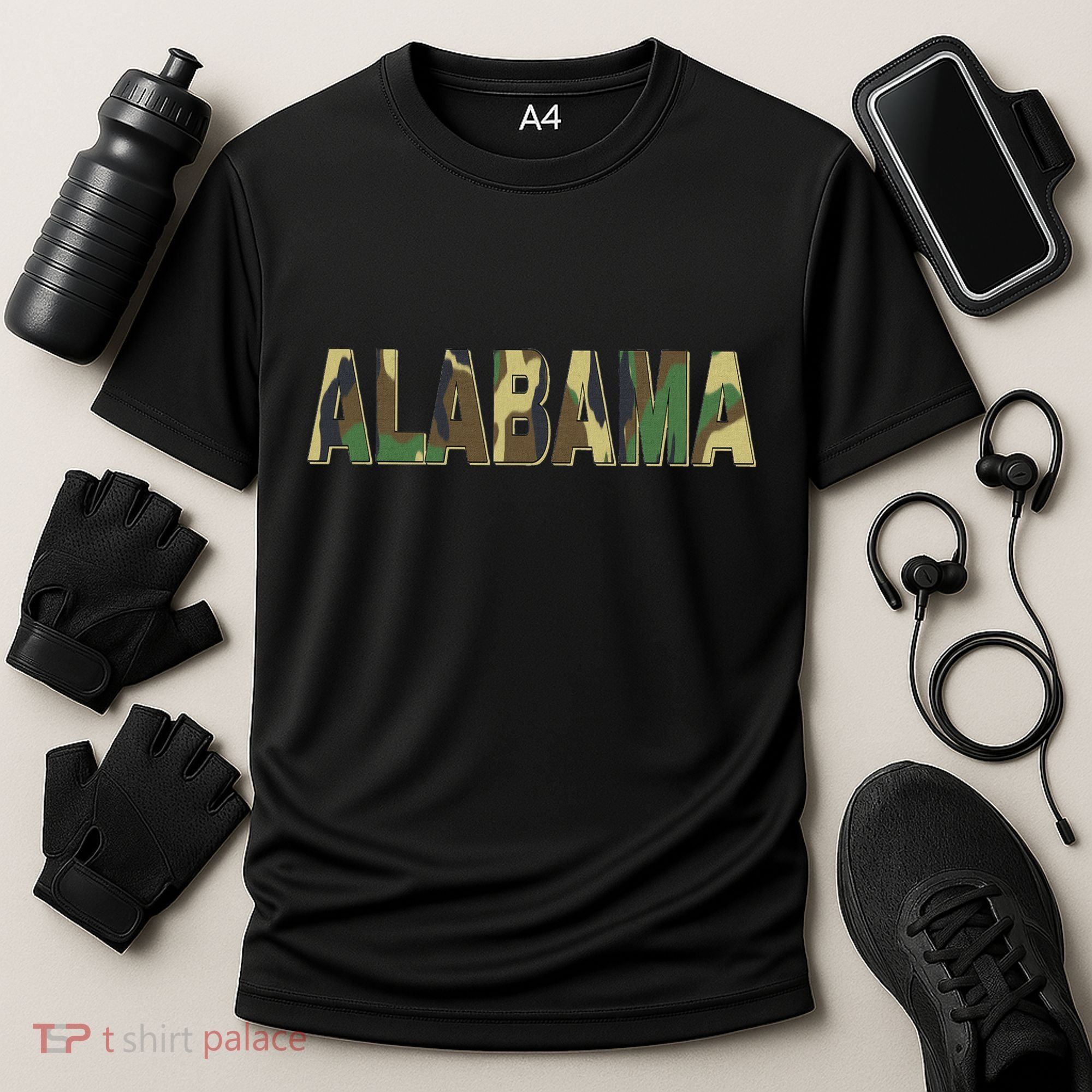 Alabama Camouflage Camo Alabama Cooling Performance Crew T-Shirt