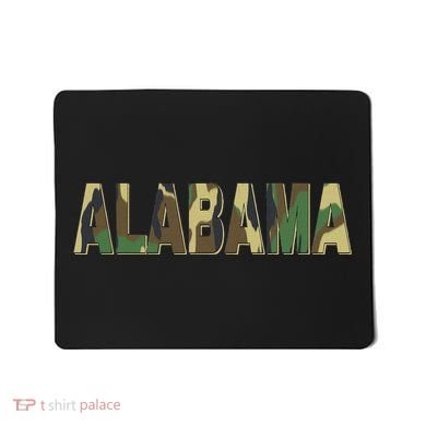 Alabama Camouflage Camo Alabama Mousepad