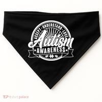 Accept Understand Love  Autism Awareness Logo USA-Made Doggie Bandana thumb 0