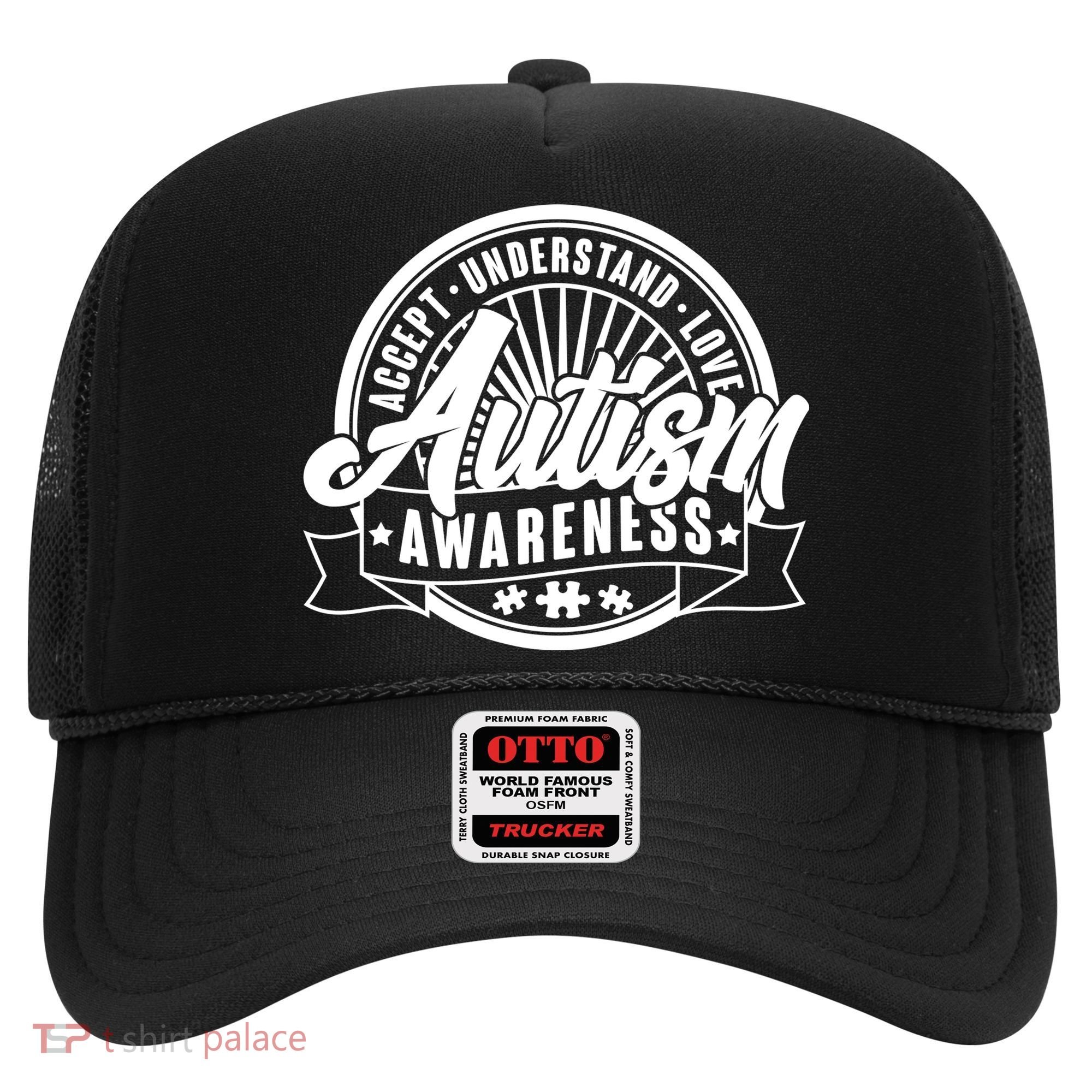 Accept Understand Love  Autism Awareness Logo Hat