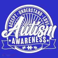 Accept Understand Love  Autism Awareness Logo Apron thumb 3