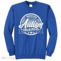 Accept Understand Love  Autism Awareness Logo Sweatshirt thumb 0