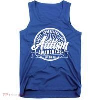 Accept Understand Love  Autism Awareness Logo Tank Top thumb 0