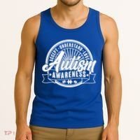 Accept Understand Love  Autism Awareness Logo Tank Top thumb 3