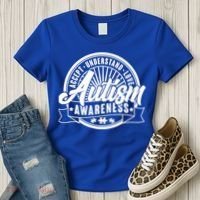 Accept Understand Love  Autism Awareness Logo Women's T-Shirt thumb 3