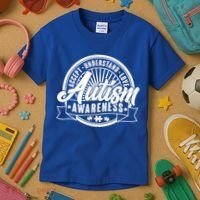 Accept Understand Love  Autism Awareness Logo Kids T-Shirt thumb 3
