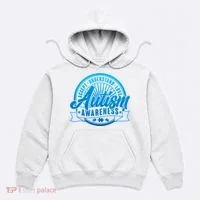 Accept Understand Love  Autism Blue Imprint Hoodie thumb 0