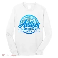 Accept Understand Love  Autism Blue Imprint Long Sleeve Shirt thumb 0