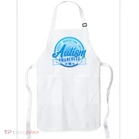 Accept Understand Love  Autism Blue Imprint Apron thumb 0