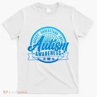 Accept Understand Love  Autism Blue Imprint T-Shirt thumb 0