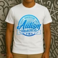 Accept Understand Love  Autism Blue Imprint T-Shirt thumb 3