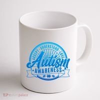 Accept Understand Love  Autism Blue Imprint Coffee Mug thumb 1