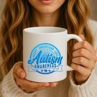 Accept Understand Love  Autism Blue Imprint Coffee Mug thumb 3