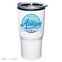 Accept Understand Love  Autism Blue Imprint Tumbler thumb 0