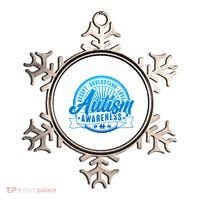 Accept Understand Love  Autism Blue Imprint Ornament thumb 0