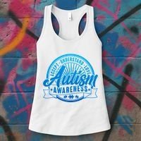 Accept Understand Love  Autism Blue Imprint Women's Tank Top thumb 3