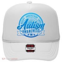 Accept Understand Love  Autism Blue Imprint Hat thumb 0