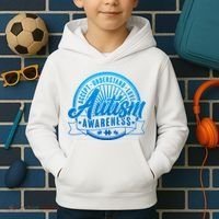 Accept Understand Love  Autism Blue Imprint Kids Hoodie thumb 2