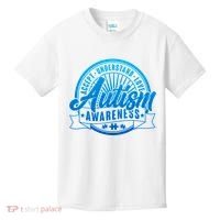 Accept Understand Love  Autism Blue Imprint Kids T-Shirt thumb 0