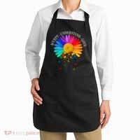 Accept Understand Love Autism Sunflower Apron thumb 2