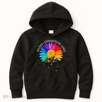 Accept Understand Love Autism Sunflower Kids Hoodie thumb 0