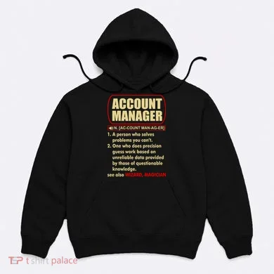 Account Manager Dictionary Definition Term Hoodie