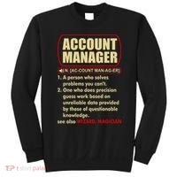Account Manager Dictionary Definition Term Sweatshirt thumb 0