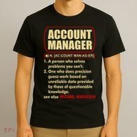 Account Manager Dictionary Definition Term T-Shirt thumb 3