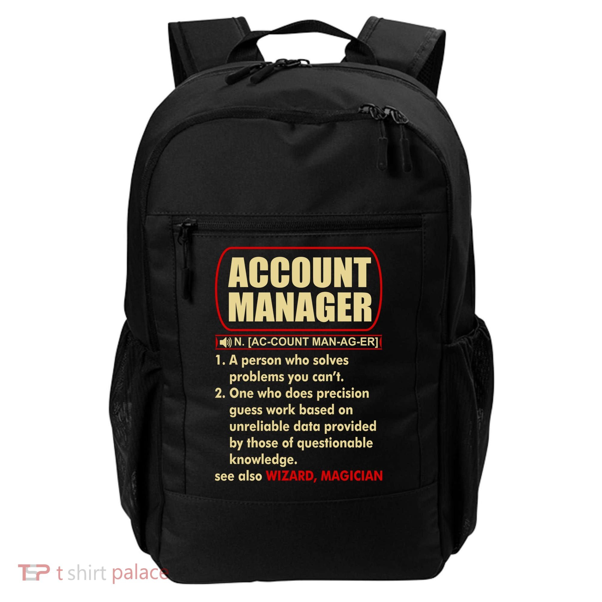 Account Manager Dictionary Definition Term Backpack