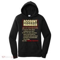 Account Manager Dictionary Definition Term Women's Hoodie thumb 0