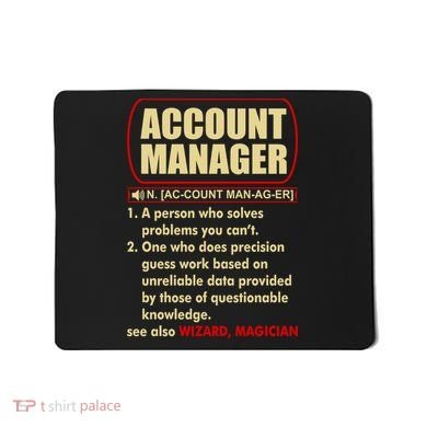 Account Manager Dictionary Definition Term Mousepad