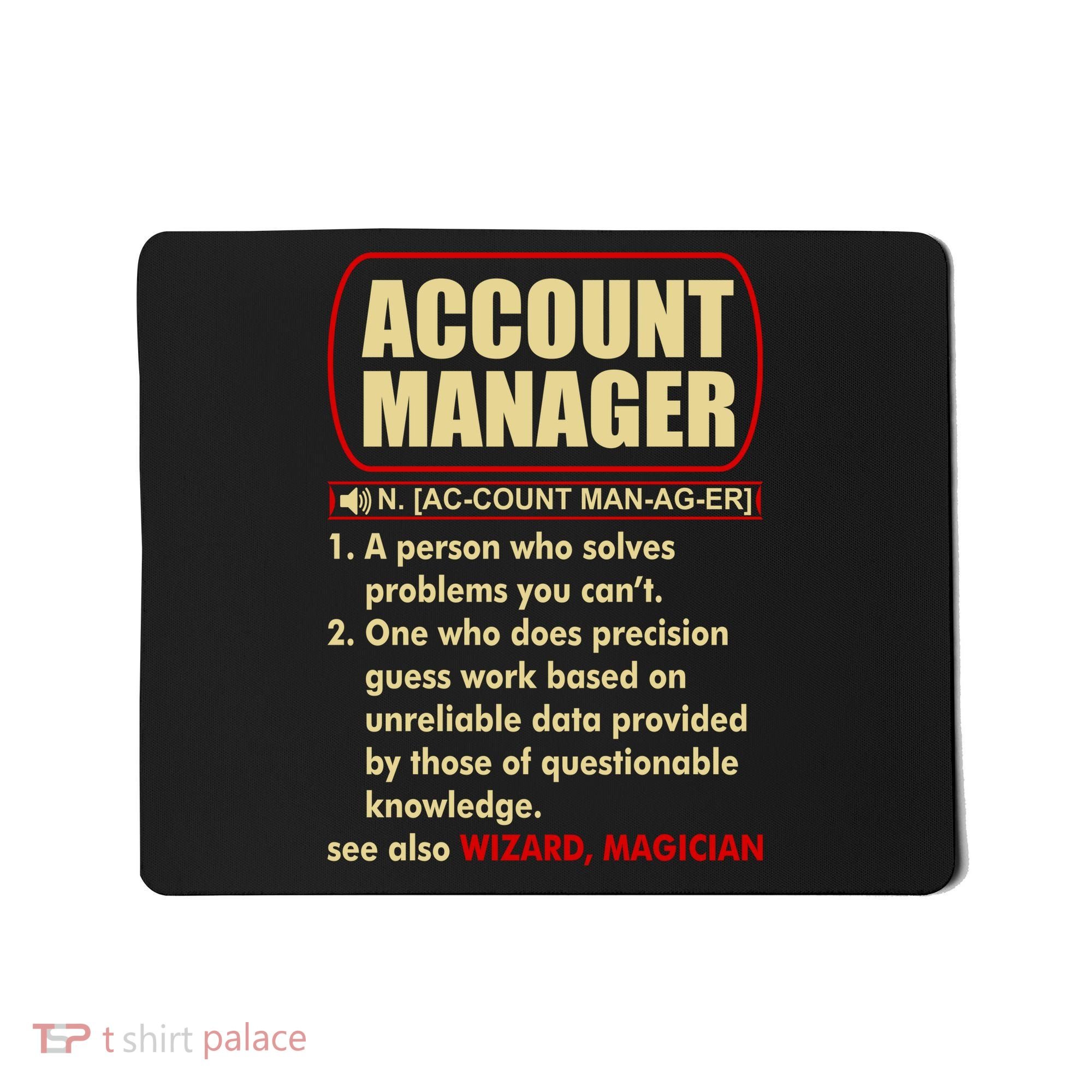 Account Manager Dictionary Definition Term Mousepad