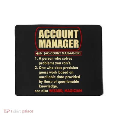 Account Manager Dictionary Definition Term Mousepad
