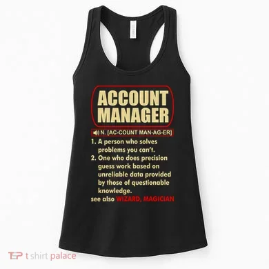 Account Manager Dictionary Definition Term Women's Tank Top