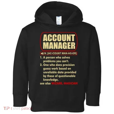 Account Manager Dictionary Definition Term Toddler Hoodie