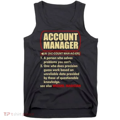 Account Manager Dictionary Definition Term Tank Top