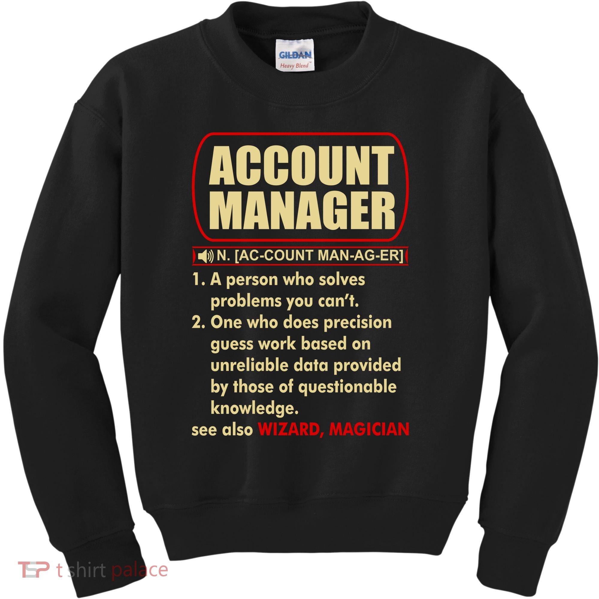 Account Manager Dictionary Definition Term Kids Sweatshirt