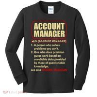 Account Manager Dictionary Definition Term Kids Long Sleeve Shirt thumb 0