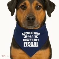 Accountants Know How To Get Fiscal USA-Made Doggie Bandana thumb 1
