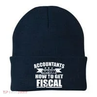 Accountants Know How To Get Fiscal Beanie thumb 0