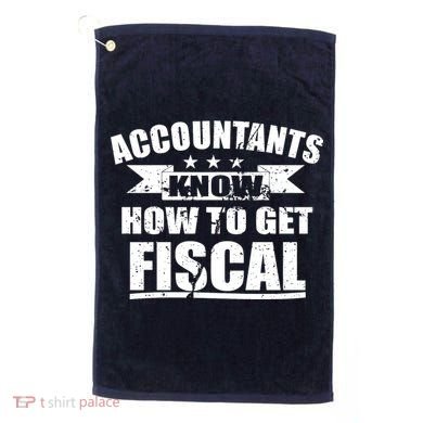 Accountants Know How To Get Fiscal Golf Towel