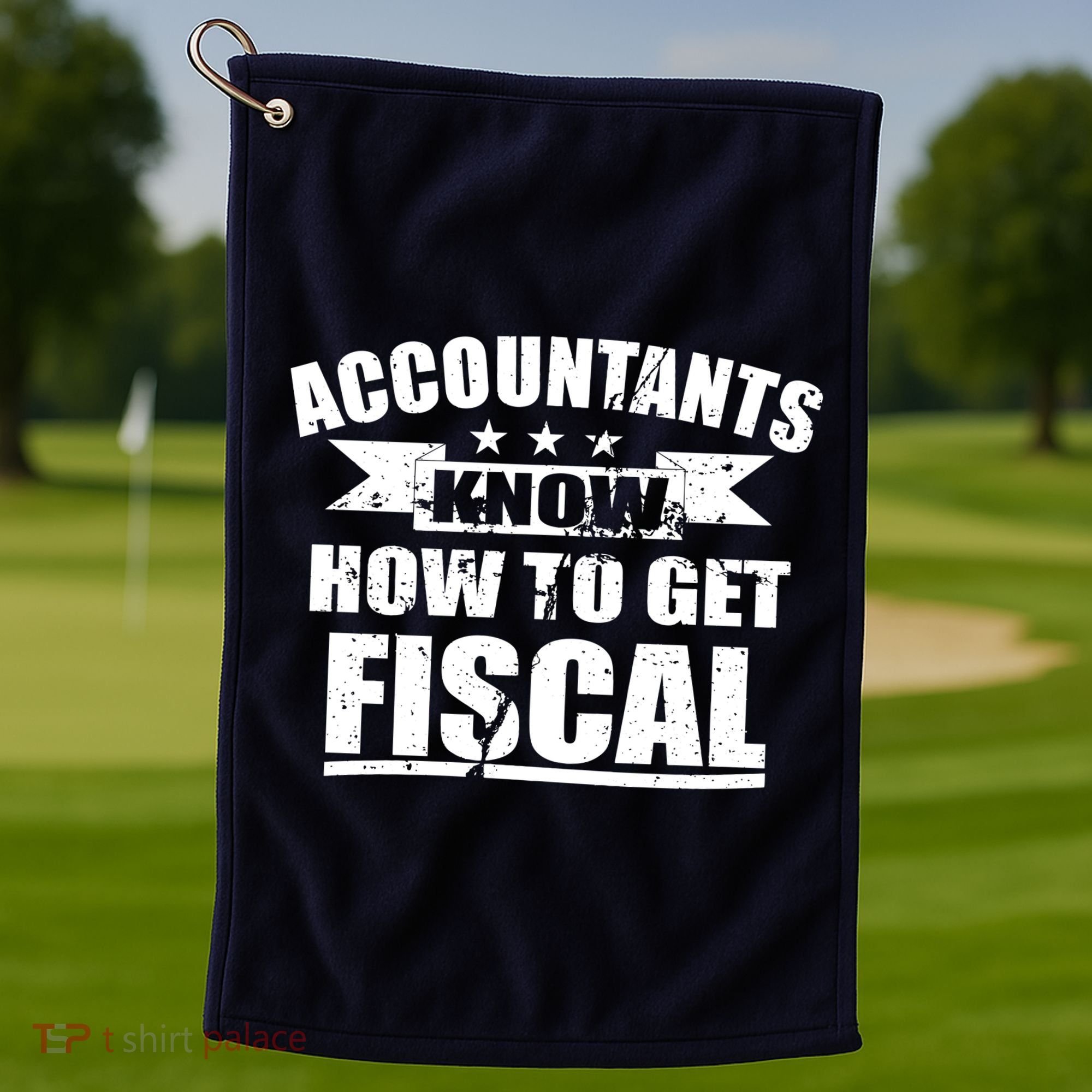Accountants Know How To Get Fiscal Golf Towel